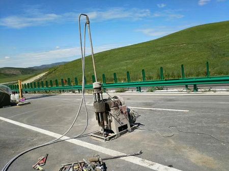 振安公路地基基础注浆加固